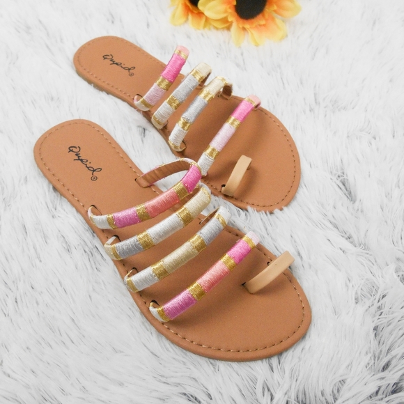 New Colorful Woven Sandal - Picture 2 of 8